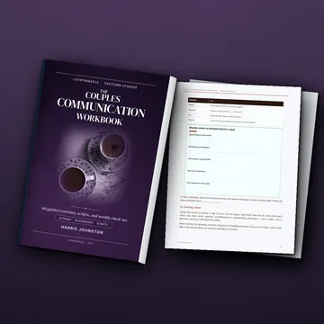 Couples Communication Workbook cover